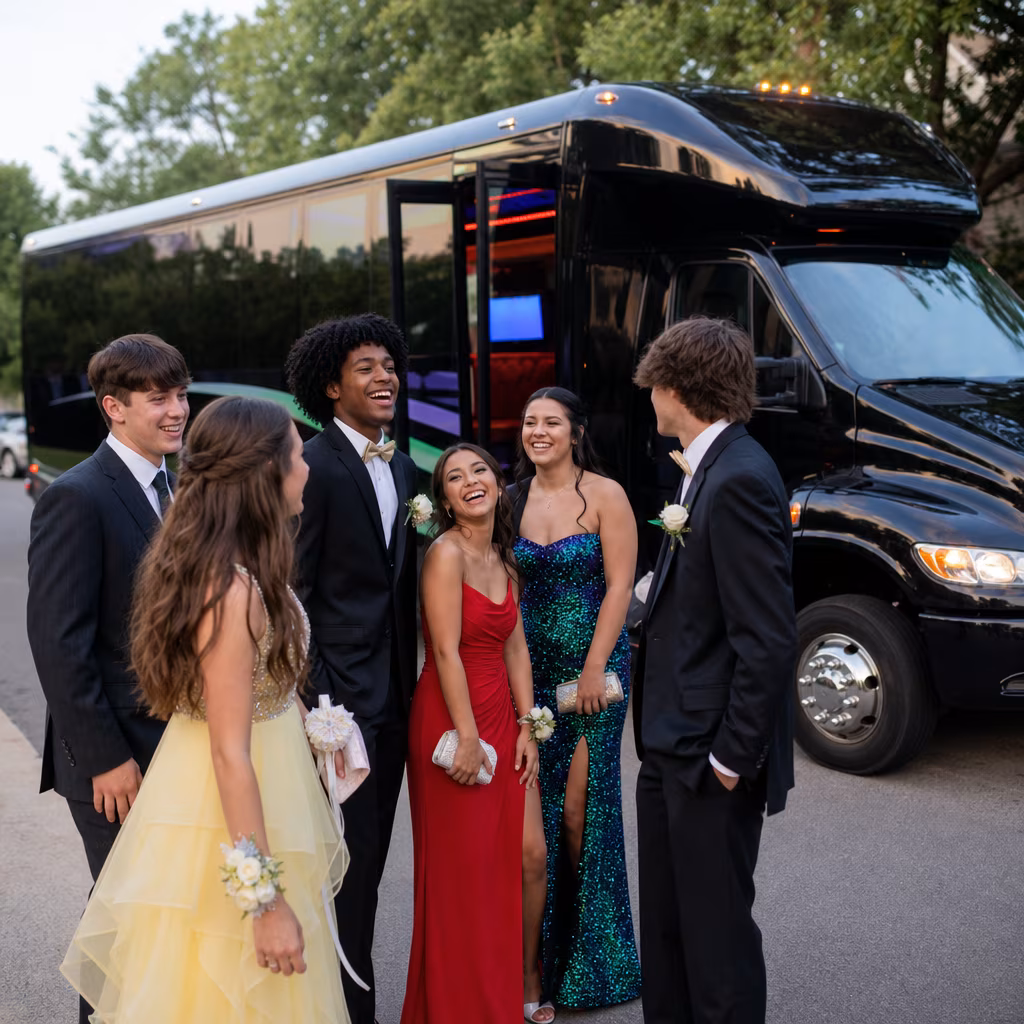 Omaha Prom Party Bus Rental